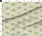 Traditional Botanical Block Print Cottagecore Grandmillennial Preppy Wildflowers Blossom Floral Garden Vintage Green And White Classic Boho Custom Printed Fabric by Spoonflower Various Fabrics by the Yard or Fat Quarter 15925327